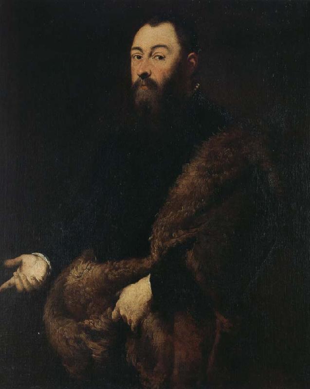 Jacopo Tintoretto Gentleman Portrait oil painting image